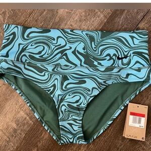 Nike Swirl High Waist Bottom - Size Large